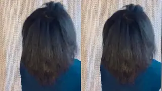 I straightened My Natural Hair | Here Is A Sneak Peek 💕🦋💪🏾  #chiflatiron #straightenedhair