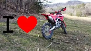 Breaking myself in on the 2022 Honda 250RX