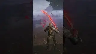 Blood Hound's Fang + Bloodflame Blade #eldenring #eldenringgameplay