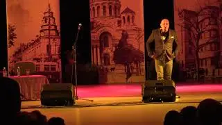 Arturas Orlauskas, juodojo humoro vakaras, anekdotas 