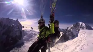 Aiguille du midi - biplace parapente