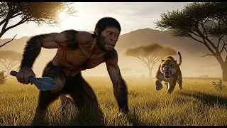 Life 4.5 Million Years Ago | Early Humans Surviving Savage Predators.