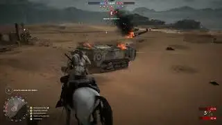 Battlefield 1 | Horse vs Tank (and a lot of people)