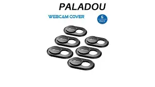 &ldquo;PALADOU&rdquo;  WEBCAM COVER For PC, Mac, Tablets and More Unboxing and Demo