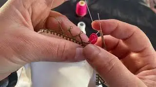 Çeyizlik kürdan oyası kel oğlan Oya modeli40. Model 