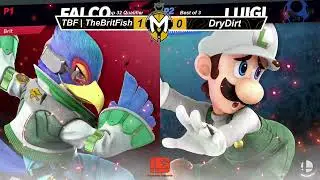 TheBritFish (Falco) против DryDirt (Luigi) &mdash; отборочные матчи Spartan Showdown Top 32