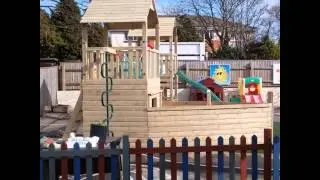 Play Crazy Climbing Frame Pirate Ship