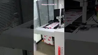 Roll to roll single pass digital printer for paper bags