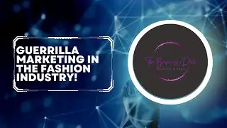 Guerrilla marketing in the fashion industry!