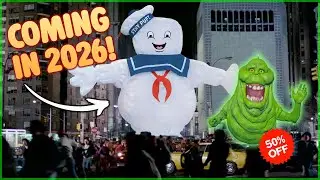Nowy 18-calowy Ghostbusters Stay Puft dostępny w 2026 r. + 50% zniżki na ozdobę Slimer