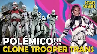 &Eacute; LACRA&Ccedil;&Atilde;O?? A CLONETROOPER TRANS | STAR WARS