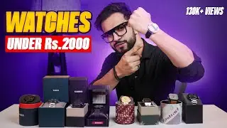 9 Affordable Luxury Watches for Men Under ₹2000  | Best Watches for Men | TITAN, CASIO, BYB