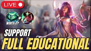 Educational Support Gameplay | 1000 LP Climb EUW