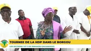 RENCONTRE DE LA HDP AVEC SECTIONS 1 ET 2 UP LE RENOUVEAU DE   PARAKOU
