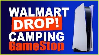 PS5 Walmart Drop and PS5 Camping at GameStop