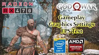 RX 470 4GB | God of War | i7 4790 - 16GB Ram | 1080p Gameplay with Graphics Settings