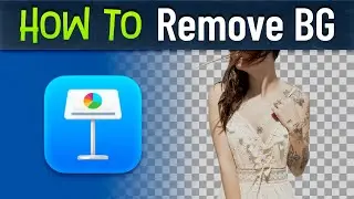 How to Remove Background in Keynote on MacBook