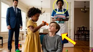 MILLIONAIRE’S SON WAS TOLD HE’D NEVER SEE  - UNTIL A MAID’S DAUGHTER SPOTTED THE LIE