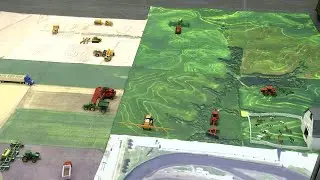 Satellite Farm Image Rugs and Art