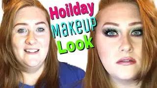 Glam |Hoilday|GRWM| Makeup Tutorial | NaughtyStrawberry