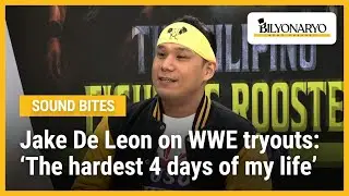 Jake De Leon on WWE tryouts: &lsquo;The hardest 4 days of my life&rsquo;