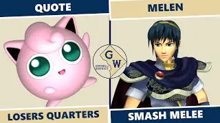 Defend The District 8: Losers Quarters - Quote (Jigglypuff) Vs. Melen (Marth) SSBM