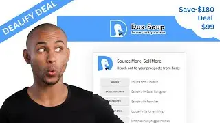 Dux Soup Pro Review and Demo: Linkedin Growth Hacking Tool | Dealify Lifetime Deal $99