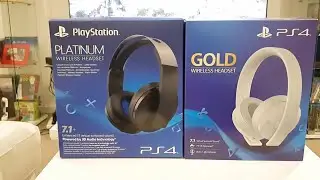 PS4 Platinum Headset vs PS4 Gold Headset