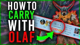 How to Carry in Low Elo as Olaf in SEASON 10 | 30 KILLS - League of Legends
