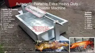Automatic Pig Rotisserie Spit Roaster Rotisserie Extra Heavy Duty