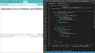 Problems Solving 4: Find repeating element in an Array. and other problems and solutions.