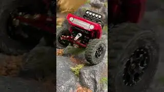 SCX24 Deadbolt on my expanding indoor crawler course