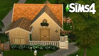 🏡Building a Charming Small House in The Sims 4 | Speed Build!