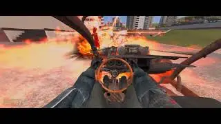 [HDR Test] Kratos has a BAD day - NPC Fight #garrysmod #gmod #nextbots #kratos #AlmaTall