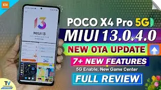 Poco X4 Pro 5g New MIUI 13.0.4.0 Android 12 Update Full Changelog Features | Poco X4 Pro New Update