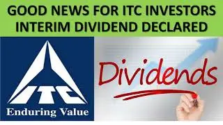ITC Limited - Interim Dividend Declaration News - Reasons to buy and hold for Long Term - Q3 Results