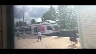 Train ride Helsinki Central station-Helsinki-Vantaa airport via Tikkurila. (I-Line train)