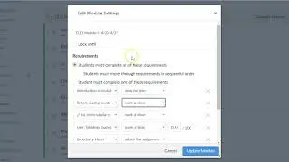 Teacher Tech Tip   Modules   Crash Course set up