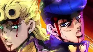 josuke and giorno vs pucci animation