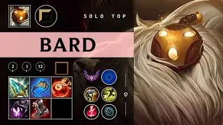 Bard Top vs Gnar - EUW Master Patch 26.02