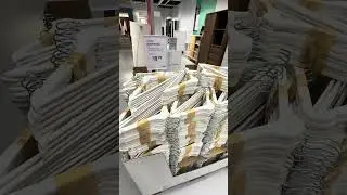 IKEA: модульный шкаф, бумеранг, светодиодные светильники.