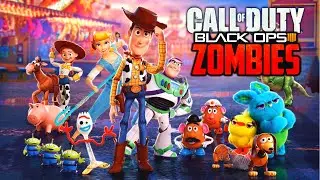 *EPIC* TOY STORY MOD IN ZOMBIES! ANDY'S ROOM EE (Blackops3 Custom Zombies Mods)