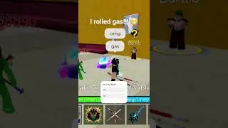 I rolled a gas fruit. #bloxfruits #roblox #gasfruit