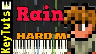Rain [Terraria] - Hard Mode [Piano Tutorial] (Synthesia)