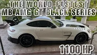 1100 HP Mercedes Benz AMG GT Black Series | Dragy times from 100-200 Km/h