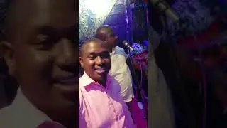 KIMILU (A fan) Singing to Kijanas Song alongside Symore the MC in Captains Lounge.