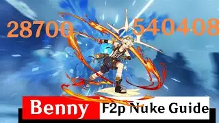 Dps Bennett | Bennett nuke guide | F2p build | Genshin Impact