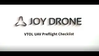 VTOL UAV Manual(JOYDRONE)