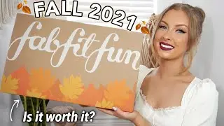 FABFITFUN FALL 2021 UNBOXING! Is it really worth it?