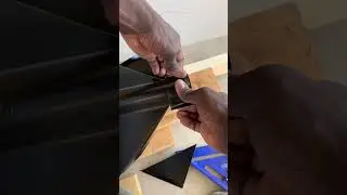 How To Install a Metal Roof Ridge ( Making ridge Cap)